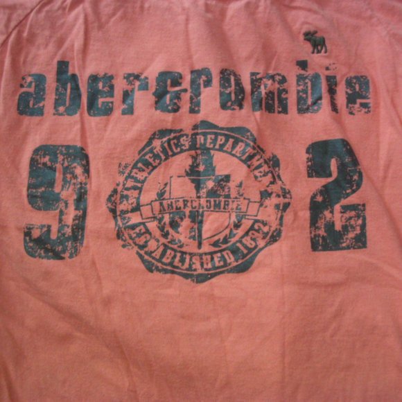 *SOLD* Abercrombie Orange Vintage Style Size  S - Picture 3 of 5